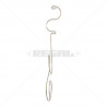 Wall Mount Loop - Angle 304 Stainless