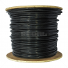 Cable - CAT6E S/UTP Outdoor UV Black / 500m