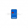 ET Tx 1 Button - Blu-Mix Rolling Code (434)