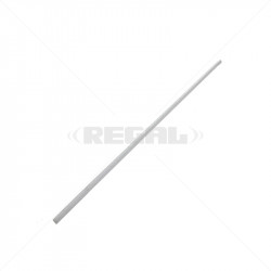 Stay - 600mm Galvanised Powder Coated White