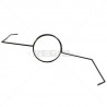 Electric fence In-Line Earth Loop stainless steel