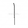 Nemtek Fence Pole - 10Line Square Tube Golf Black