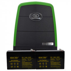 Centurion Gate Motor Kit D20 SMART + 2x Batteries only excl Base Plate