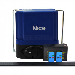Nice Drive 500 Kit + 4m Steel Rack + 2x TX4 Lithium ready incl SLA Bat