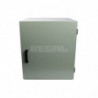 Cabinet 12U Wall Mount Outdoor 600x550mm IP55 Grey