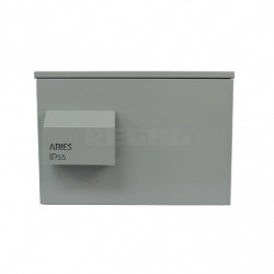 Cabinet 6U Wall Mount Outdoor 600x450mm IP55 Grey