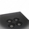 Cabinet 18U Floor Standing 600x800mm incl 4 Fans 3 Shelves