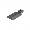 Nice Barrier Road Spike/Spear Kit Complete 1.8m