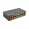 GENATA 4 Port Gigabit PoE Extender + 1 Gbps RJ45 + 1 SFP (No PSU)