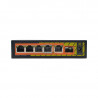 GENATA 4 Port Gigabit PoE Extender + 1 Gbps RJ45 + 1 SFP (No PSU)