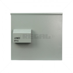 Cabinet 4U Wall Mount Outdoor 600x550mm IP55 Grey