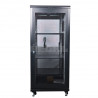27U Floor Standing Cabinet 600 x 800mm 4 Fans 3 Shelves