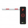 ZKTeco BG1045R Parking Barrier - 4.5m Boom Incl. UPS