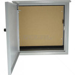 ENCLOSURE - Steel 450 x 450 x 225mm - Grey