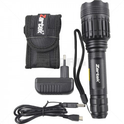 ZARTEK 900 Lumen LED Tactical Flashlight Rechargeable