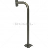 Gooseneck with Base Plate Stainless Steel