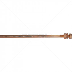 Earth Spike - Copper Including Nuts 1.2m