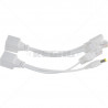 Passive PoE Injector and Splitter 12-15VDC up to 50m