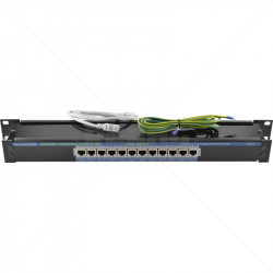 12 Channel Network Gigabit Surge Protector 10/100/1000Mbps PoE
