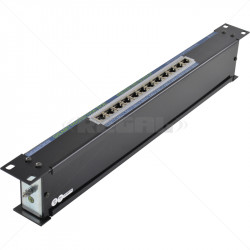 12 Channel Network Gigabit Surge Protector 10/100/1000Mbps PoE