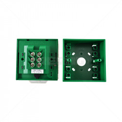 Securi-Prod Green Call Point - Break Glass