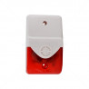 Securi-Prod Alarm Siren and Strobe - Red