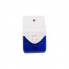Securi-Prod Alarm Siren and Strobe - Blue